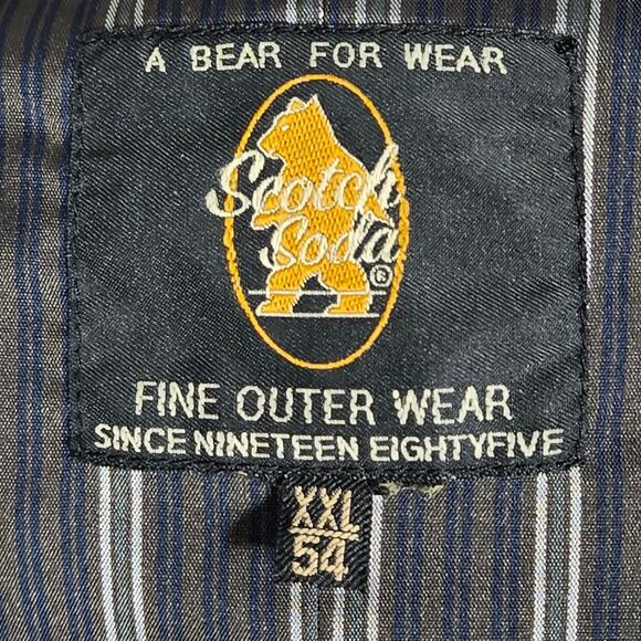 Scotch & Soda Vest Mens XXL 54 Wool Blend Tweed Tailored Button Waistcoat - Picture 9 of 12